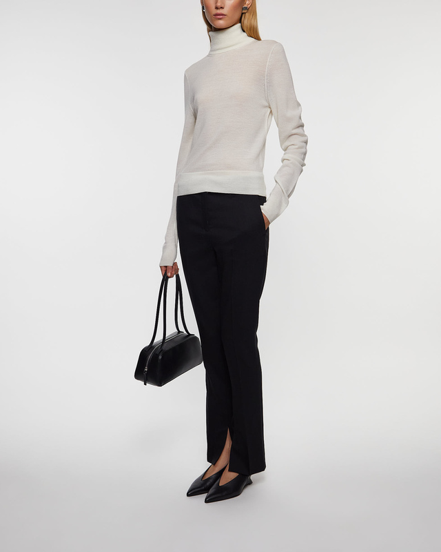 Wakakuu Icons Sweater Keerin Polo Merino Creme L