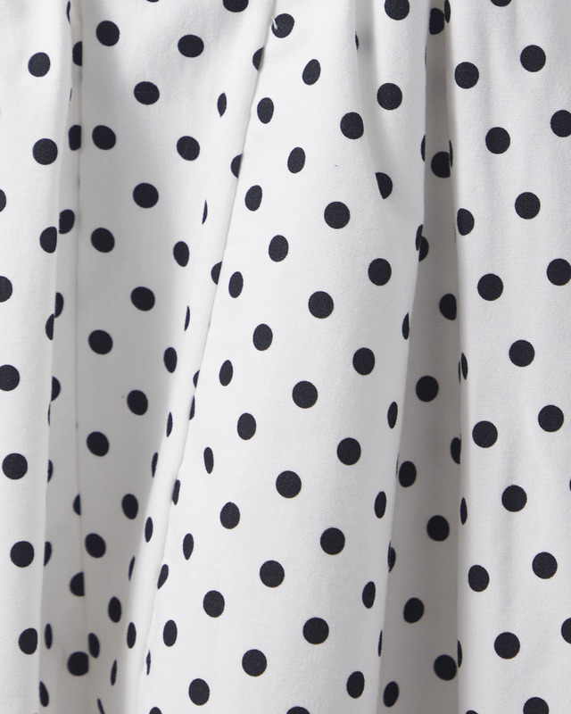 CLOEYS Dress Polka Dot Black/White XS