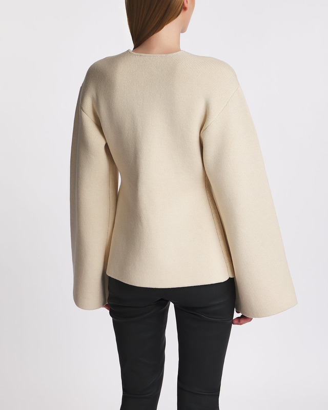 By Malene Birger Cardigan Tinley Knit White S