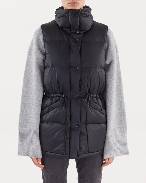 W Down Vest Svart 1