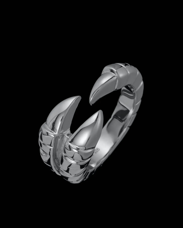 Maria Nilsdotter Ring Claw Single  Silver S