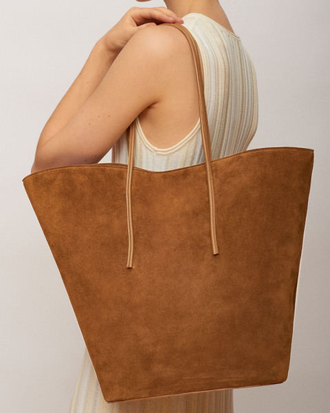 Bag Soft Tulip Tote Brun ONESIZE 2