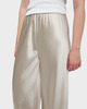 Almada Label  Byxor Bias Satin Pants Pearl L