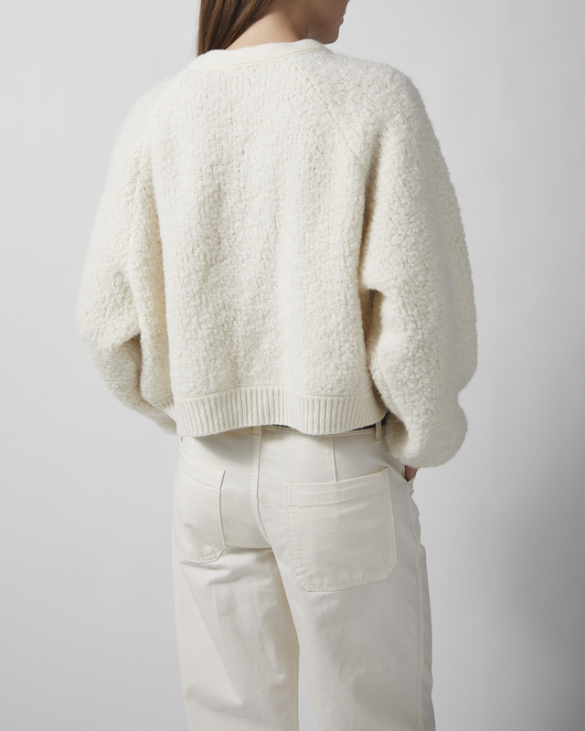 Wakakuu Icons Cardigan Boucle Cream XS-S