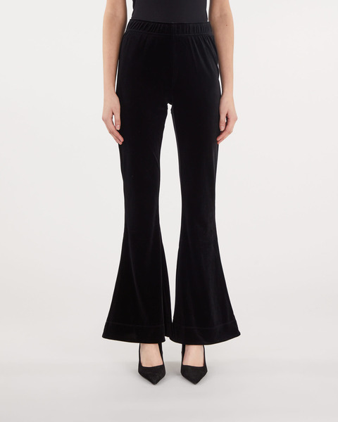 Velvet Flared Pants Svart 1
