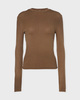 Acne Studios Top Long Sleeve T-Shirt Mud S