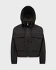 Moncler Jacket Sauvan Hooded Parka Black MONCLER 2 (M)