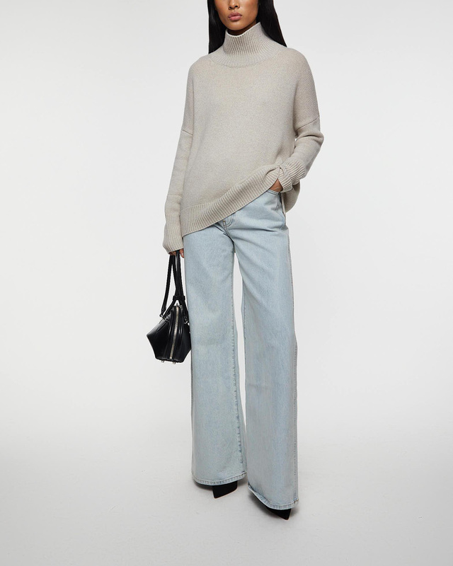 LISA YANG Tröja Heidi Cashmere Oyster 1 (S-M)