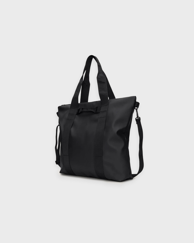 Rains Bag Tote W 3 Black ONESIZE