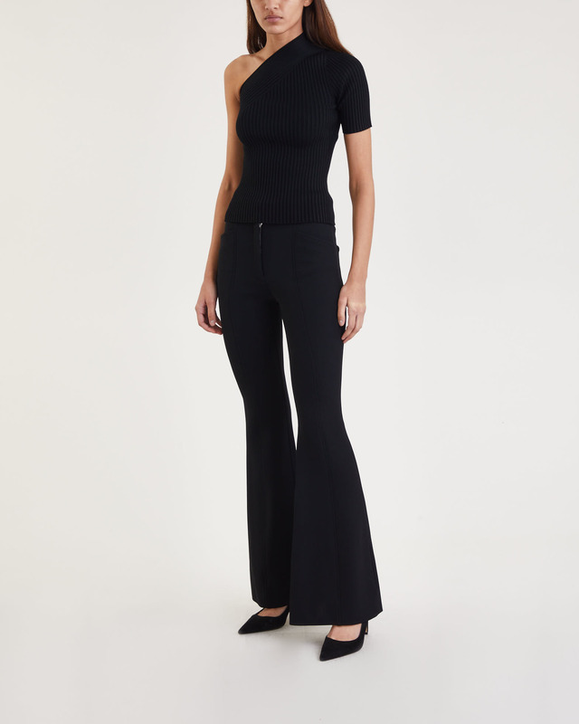 Proenza Schouler Bi-Stretch Crepe Byxa Svart US 2 ( EUR 34)