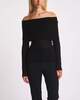 Filippa K Top Light Off Shoulder Black S