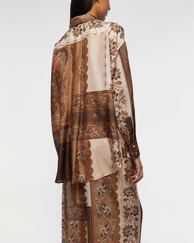 Zimmermann Skjorta Lucky Manstyle Chocolate 1 (S-M)