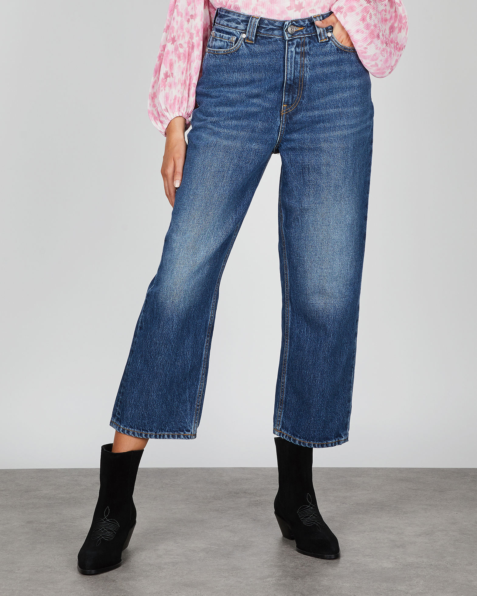 Ganni - Jeans Washed Denim | WAKAKUU