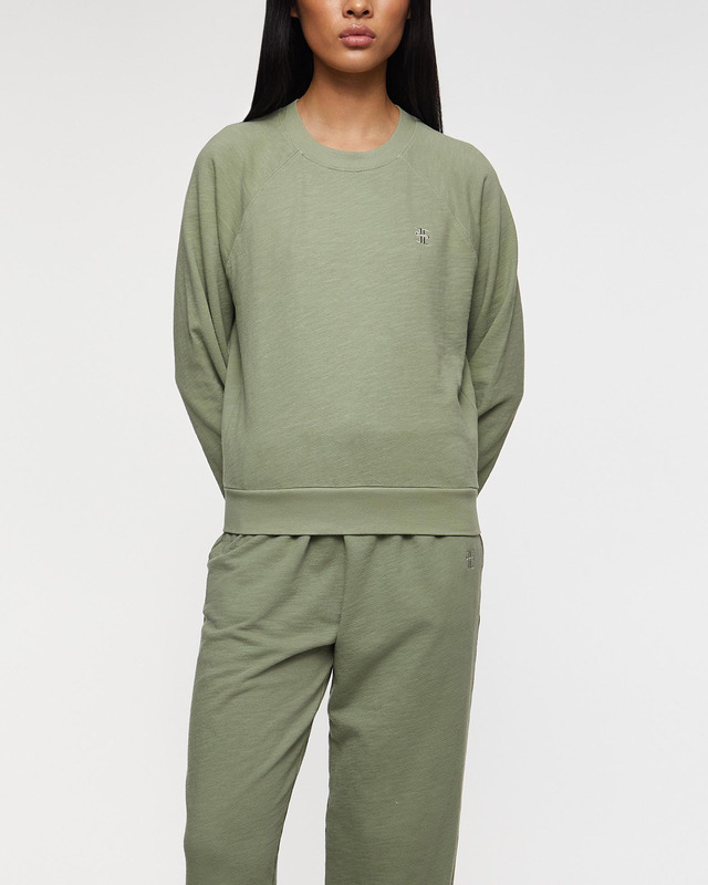 Éterne Sweatshirt Shrunken Raglan  Sage XS