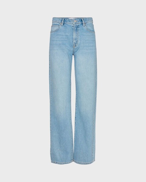 Jeans Mia Straight Wash Varadero Ljusblå 1