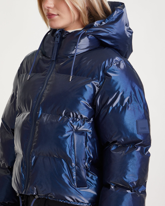 Rains Jacka W Alta Puffer  Blå M