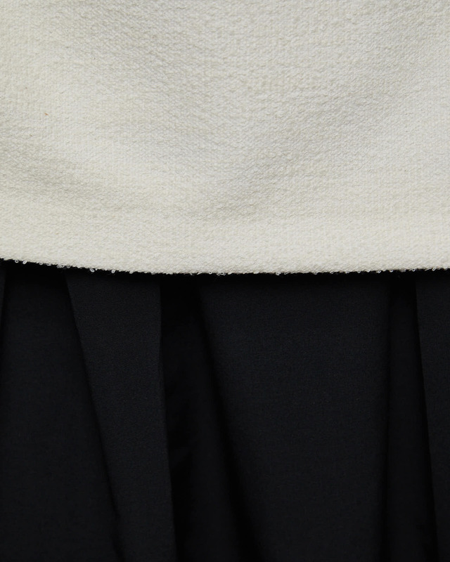 Dagmar Dress Two Tone Black/White 34