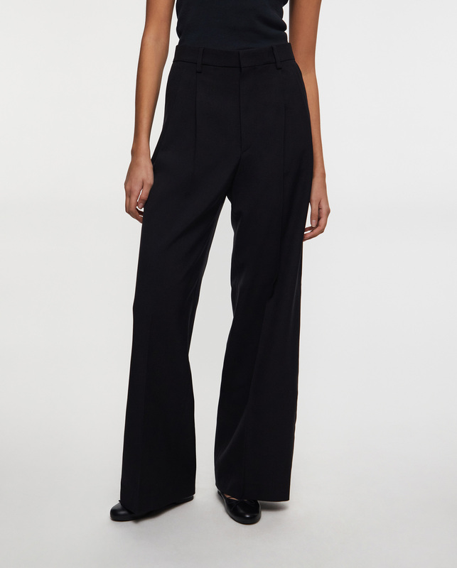 Filippa K Byxor Darcey Wool Svart 36