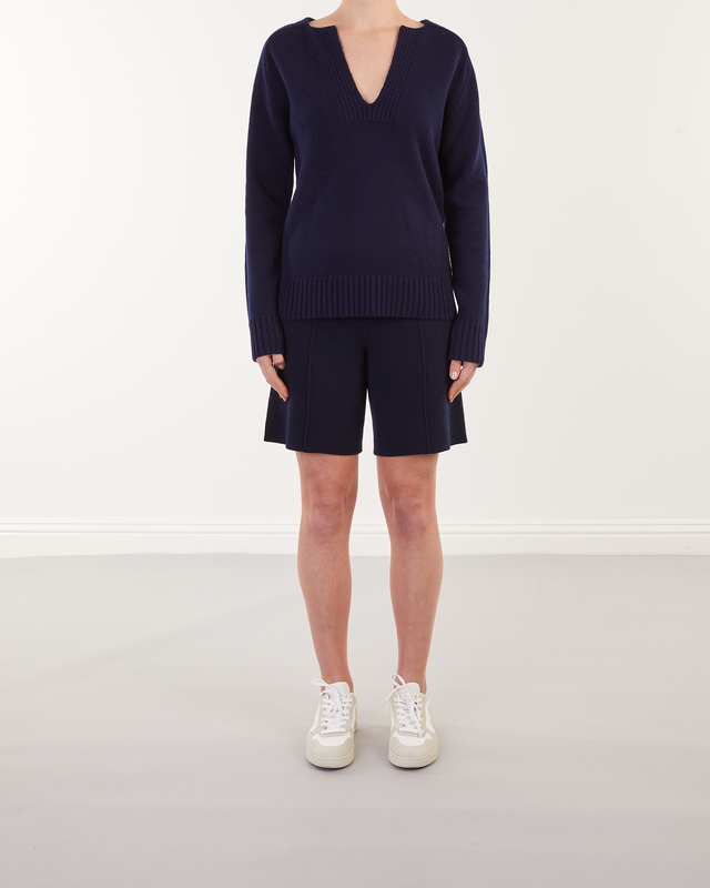 LISA YANG Cashmere Maris Shorts Navy 2 (M-L)