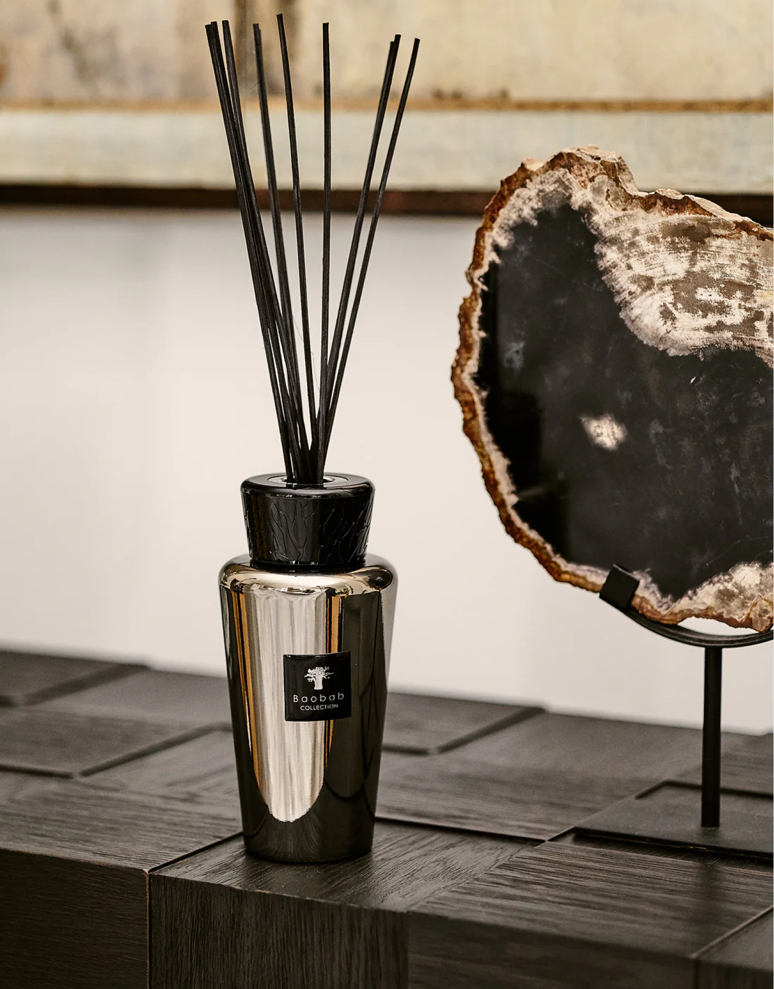 Baobab Diffuser Exclusives Platinum In Transparent