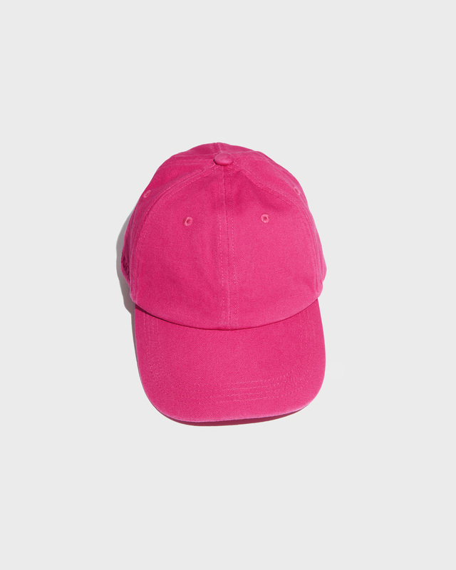 Acne Studios Cap Baseball Cotton Rosa ONESIZE