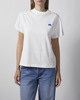 Jil Sander T-skjorte Cotton Crew-Neck Emblem White M