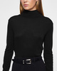 Wakakuu Icons Sweater Turtleneck Merino Wool Black XS