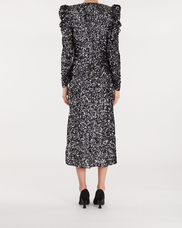 Wakakuu Icons Dress Jenna sequin Svart/silver L