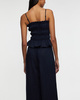 Wakakuu Icons Top Valencia Linen Navy S