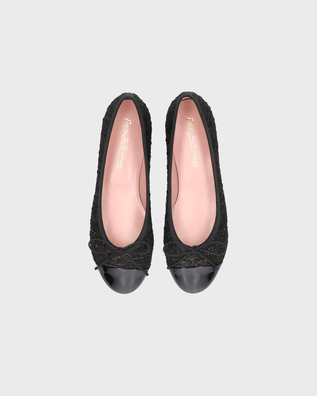 Pretty Ballerinas Ballerina Tweed Nicole Black EUR 38
