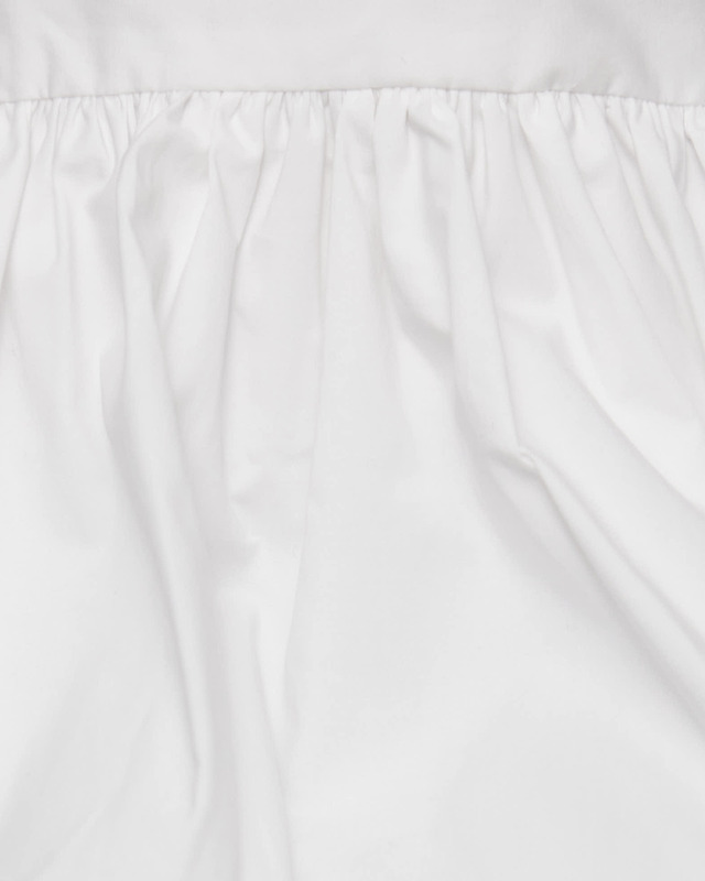 ROTATE Birger Christensen Topp Puff Sleeve Bubble Vit 36