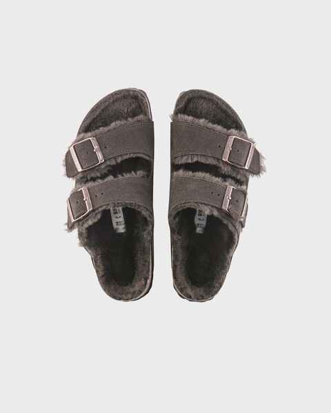 Sandaler Arizona Shearling Mocca 2