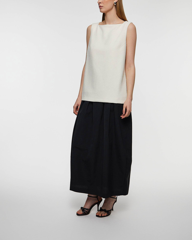 Dagmar Dress Two Tone Black/White 34