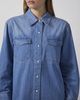 NEUW Skjorte Bowery Denim Vision Vintage Blue M
