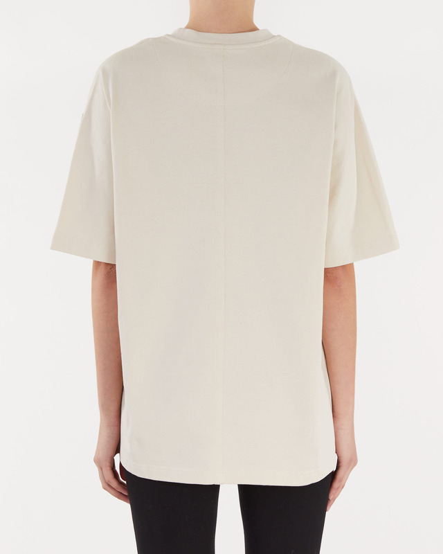 Moncler T-SHIRT SS Moncler Creme M