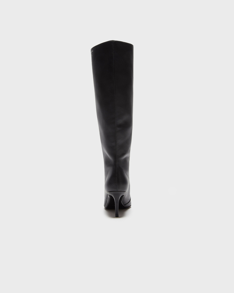 Boots Leather Pointed  Black 2