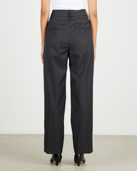 Wool Trousers Nafy Anthracite 2