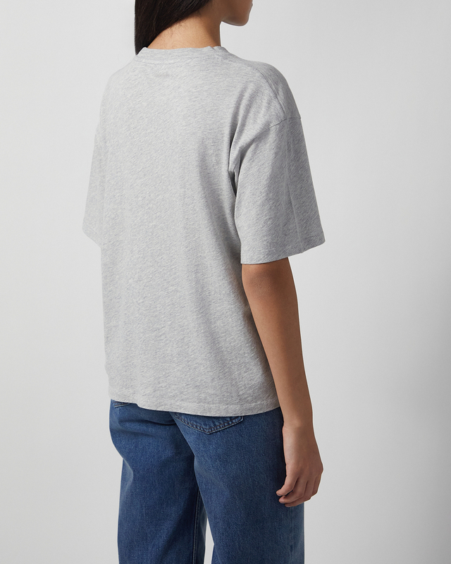 Anine Bing T-Shirt Cohen Tee Los Angeles Stencil Grey melange M