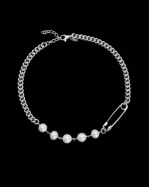 Necklace Rebel Silver ONESIZE 1