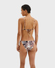 Malina Bikiniunderdel Sanja Beaded Tie White/Brown M