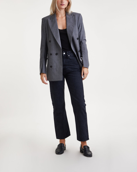 Jeans Pipe Washed black 2