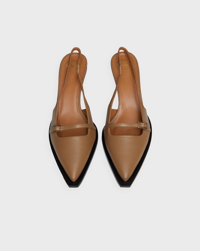 ATP Atelier Slingbacks Mira Hazelnut Nappa Brun EUR 37