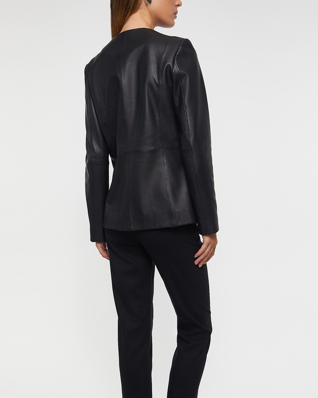 Wakakuu Icons Jacka Chinon Leather Svart L