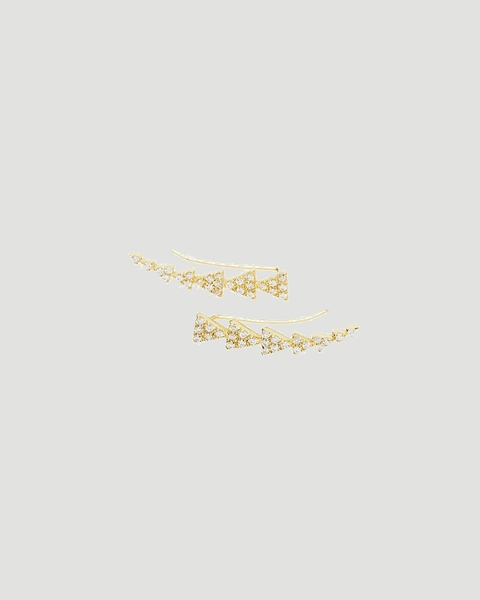Earring Gloria Ear Climber Guld ONESIZE 1