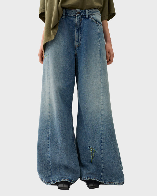 Rodebjer Jeans Maja Embroidery Indigo M