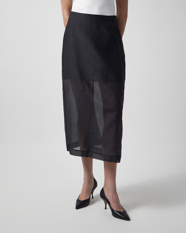 By Malene Birger Skjørt Esta Soft Organza Black 42