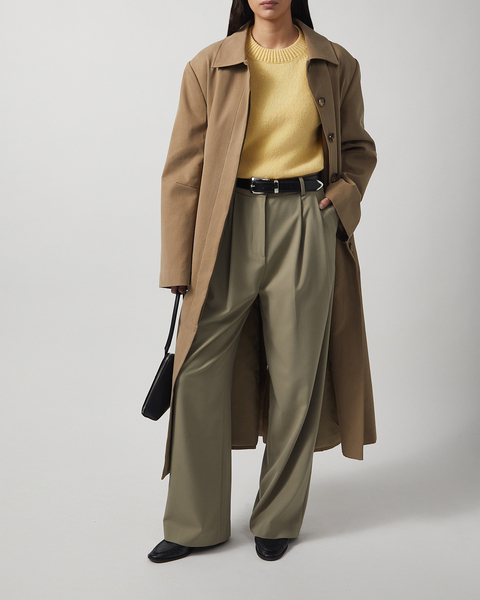 Top Apex Wool Cashmere Light yellow 2