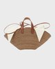 MUUÑ Väska Sophia Hstripe Brown