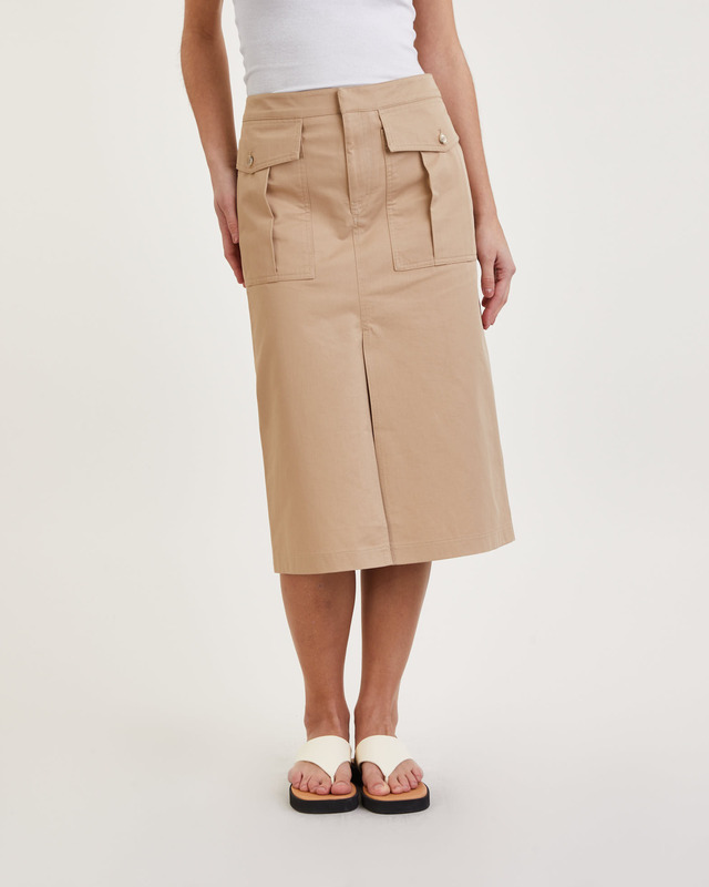 Filippa K Skirt Cargo Long Sand 34