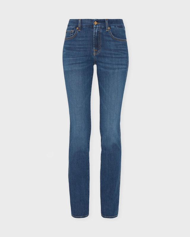 7 For All Mankind Jeans Kimmie Straight Duchess Mid blue  29